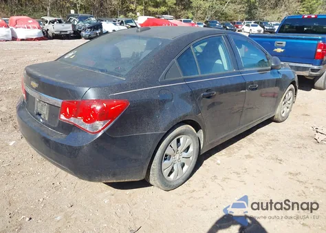 2015 Chevrolet Cruze Ls Auto из США, поврежденный, VIN 1G1PA5SH1F7122953